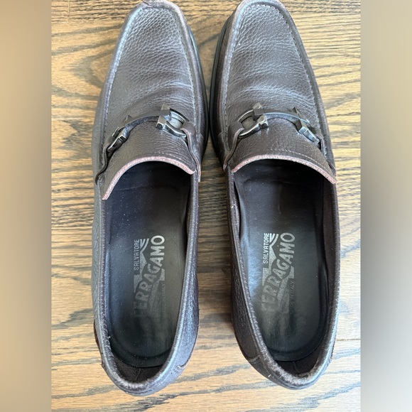 Ferragamo Brown Loafers Size 9 - Picture 8 of 9